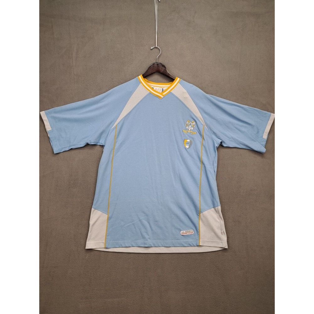 Johnny Blaze Wu-Tang Clan 90s Blue On White Jersey Hip Hop Size 2XL Vintage